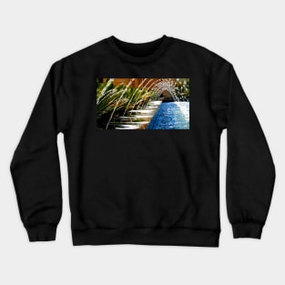 Curving Water Display Crewneck Sweatshirt